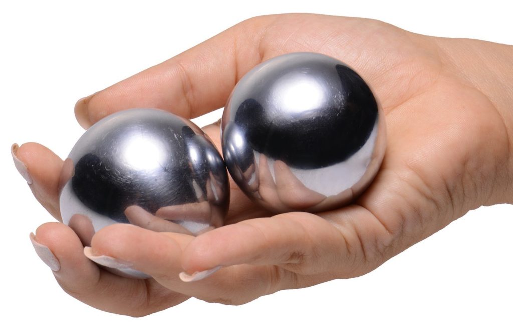 Master Series Grey Titanica Extreme Steel Orgasm Balls